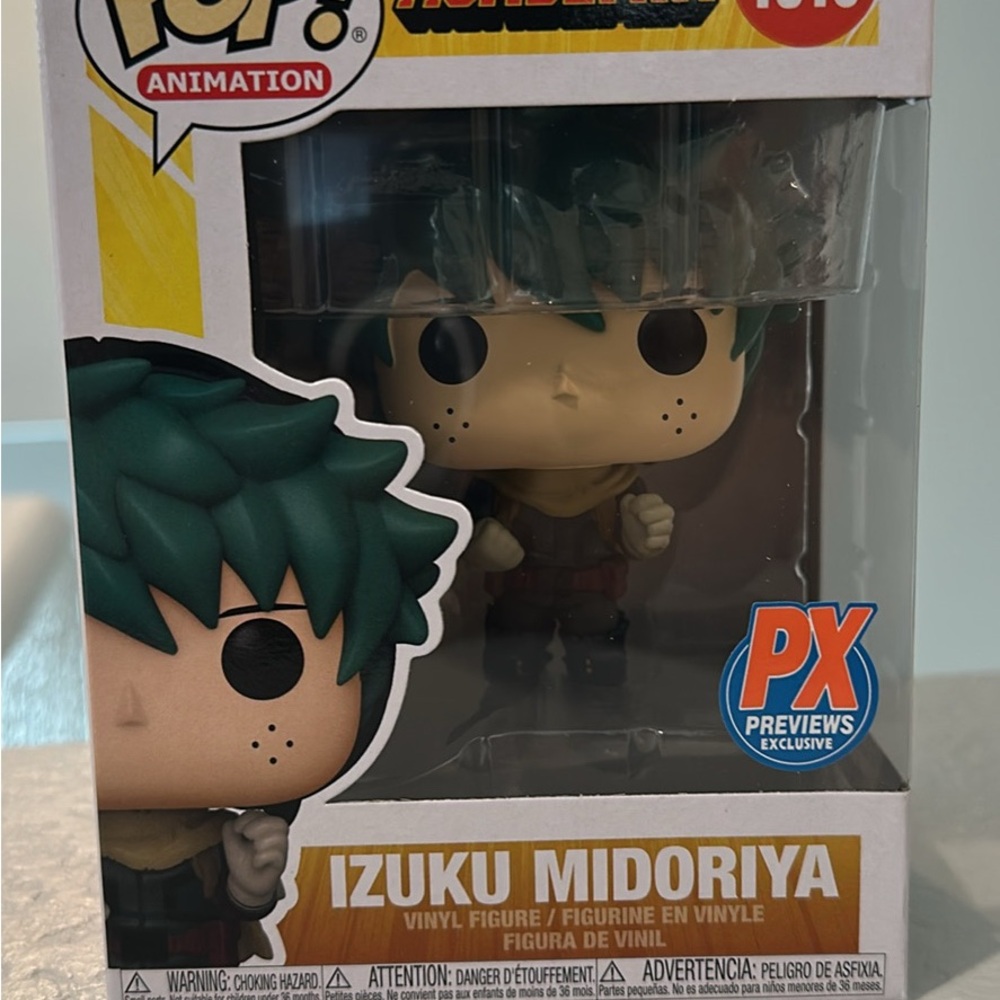 Funko Pop! My Hero Academia Izuku Midoriya Figure - Green and Black